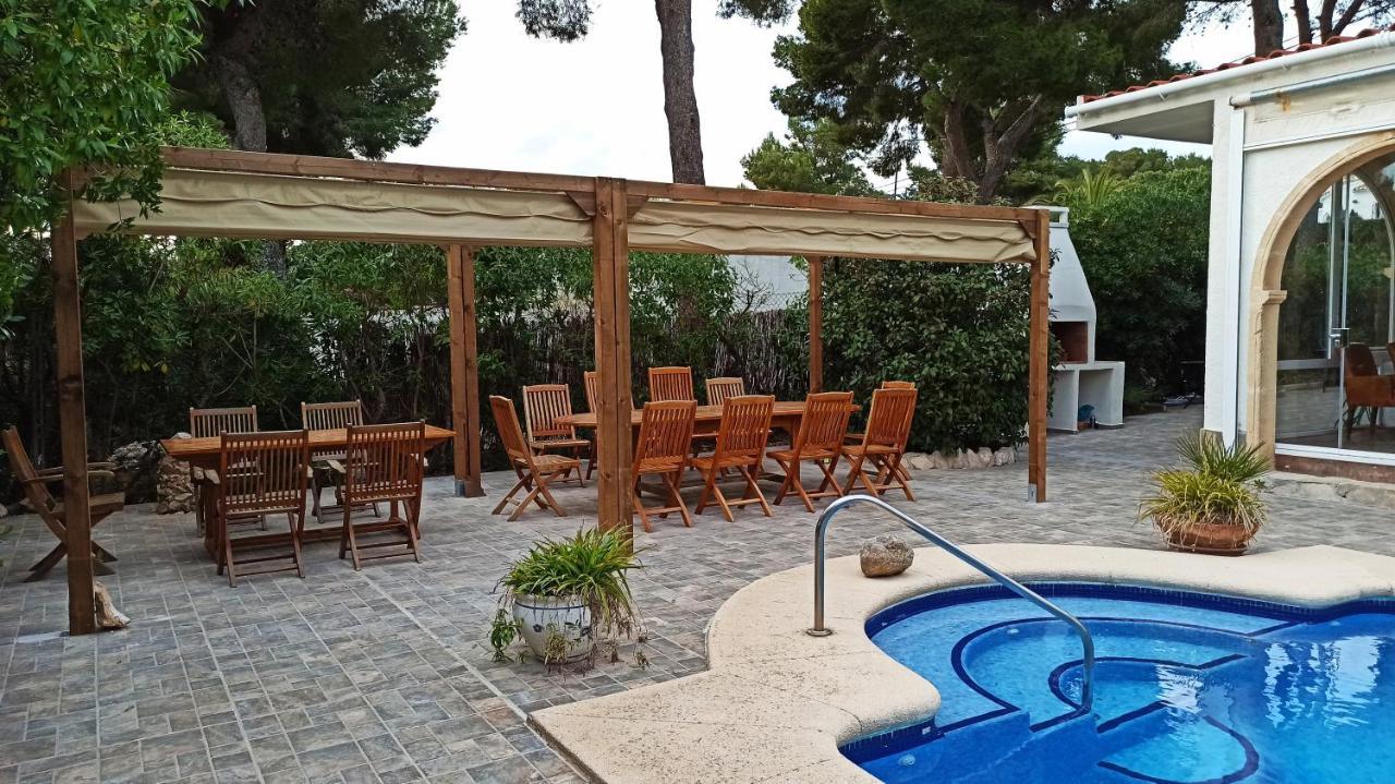 Javea Villa El Nido 10-15P Pool Minimaal 10 Nachten Geen Groep Jongelui Kültér fotó
